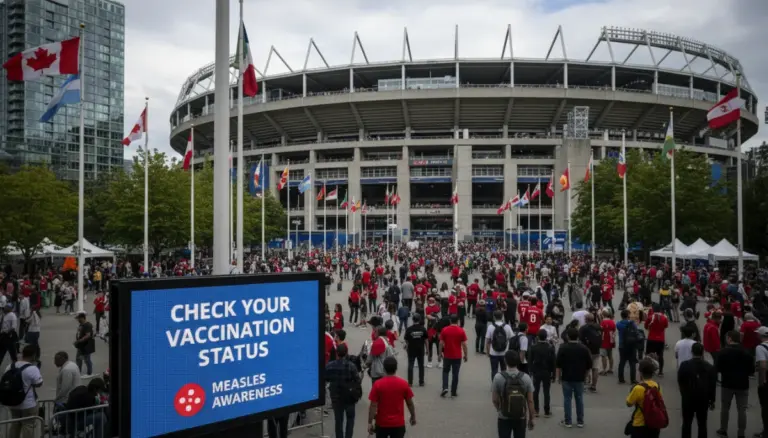 Vancouver Braces for Measles During World Cup Crowds
